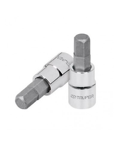 JUEGO DE DADOS PUNTA HEXAGONAL - ALLEN 1/2"