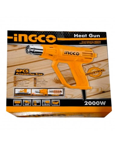 PISTOLA DE CALOR INDUSTRIAL INGCO 2000W