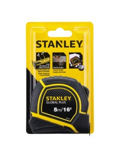 WINCHA METRICA GLOBAL PLUS 5MTS STANLEY 30-615