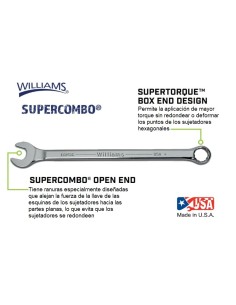 LLAVE MIXTA 2" (50MM APROX) WILLIAMS 2