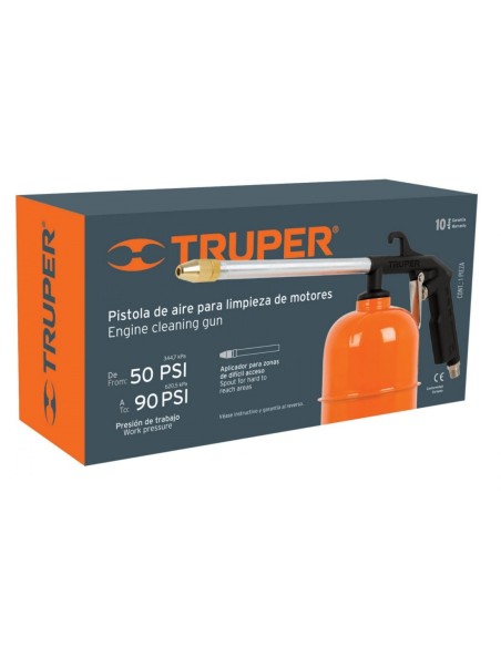 PISTOLA PARA LIMPIEZA DE MOTORES TRUPER