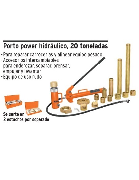 EXPANSOR HIDRÁULICO 20 TONELADAS TRUPER