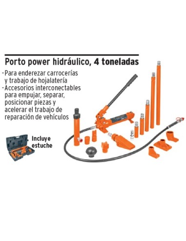 EXPANSOR HIDRÁULICO 4 TONELADAS TRUPER