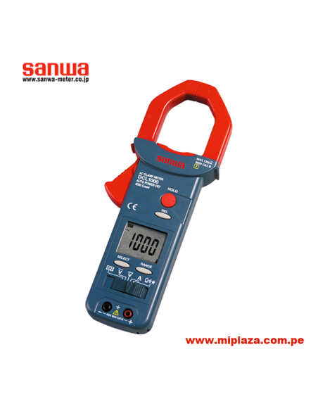 PINZA AMPERIMÉTRICA DIGITAL DCL1000 SANWA