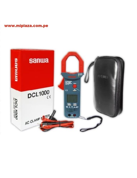 PINZA AMPERIMÉTRICA DIGITAL DCL1000 SANWA