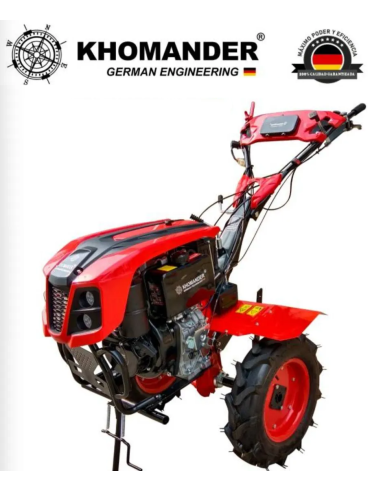 MOTOCULTOR GASOLINERO 16HP KHOMANDER