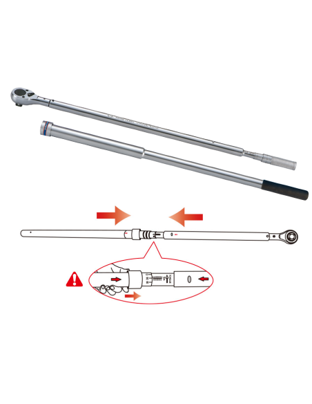 TORQUÍMETRO PROFESIONAL ENCASTRE 1" KING TONY