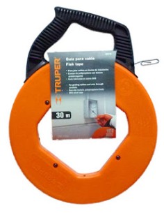 WINCHA PASACABLE DE ACERO 30 METROS TRUPER