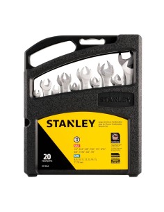 JUEGO LLAVES COMBINADAS 20 PIEZAS STANLEY