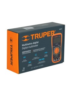 MULTÍMETRO DIGITAL PROFESIONAL AUTOMOTRIZ RMS TRUPER 2