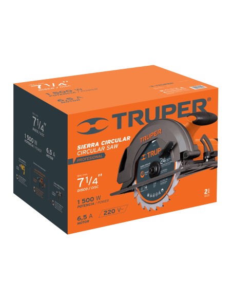 SIERRA CIRCULAR PROFESIONAL 7-1/4" 1500 W