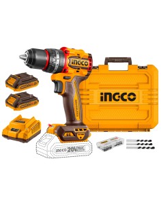 TALADRO PERCUTOR INALAMBRICO BRUSHLESS 20V INGCO